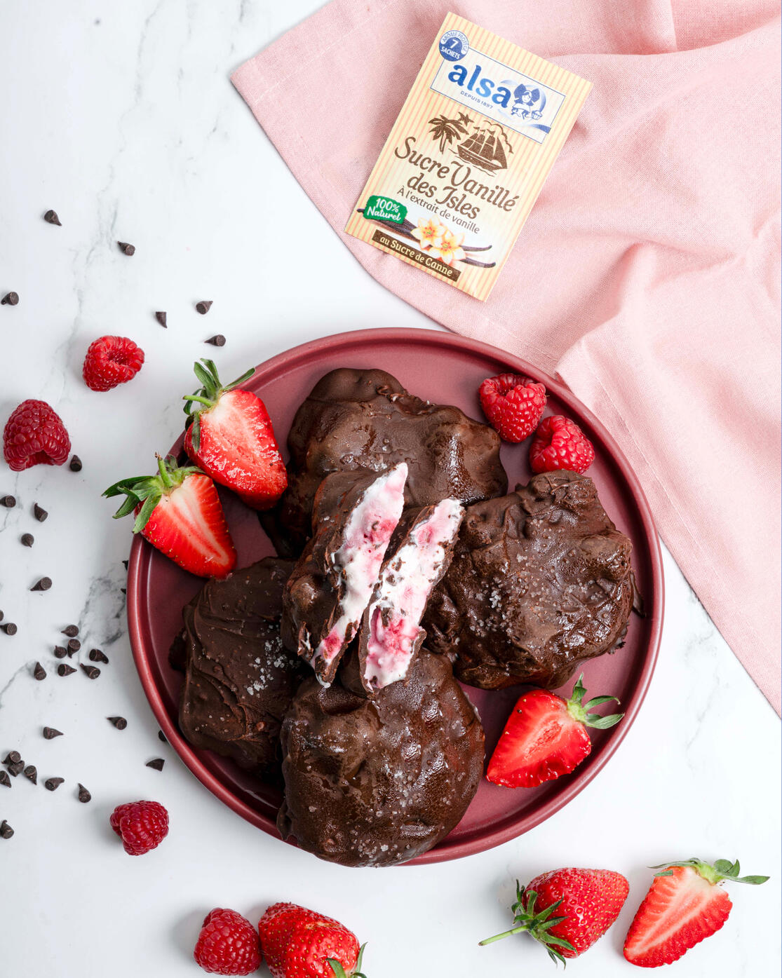 tartine de houmous et jambon fumé sesame noir